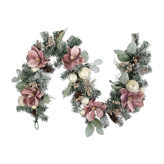 Northlight Frosted Pine Artificial Christmas Indoor Garland