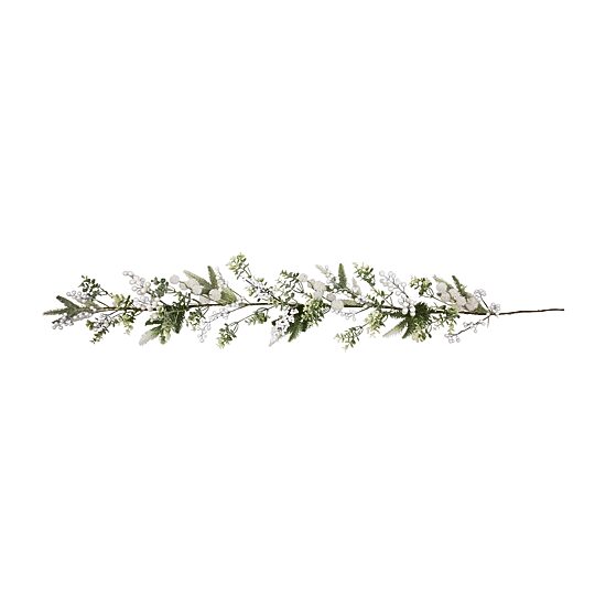 Northlight Glittered Berries And Eucalyptus Christmas Indoor Garland