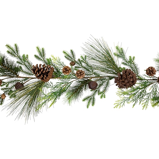 Northlight Jingle Bells And Pinecones Christmas Indoor Garland