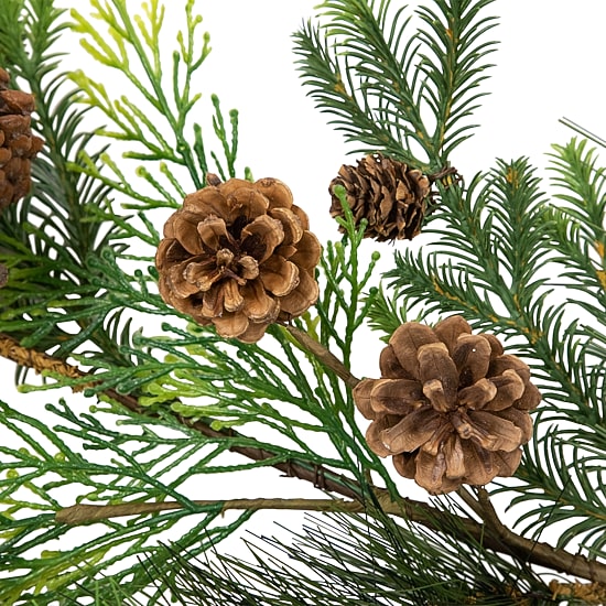 Northlight Jingle Bells And Pinecones Christmas Indoor Garland