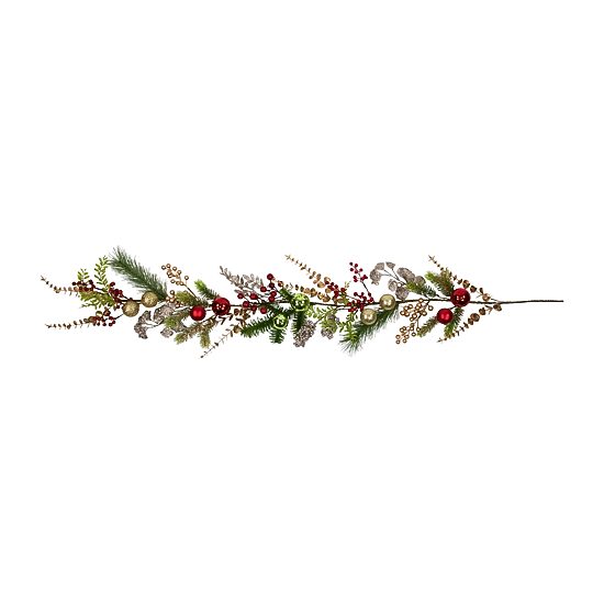 Northlight Ball Glittered Christmas Indoor Garland