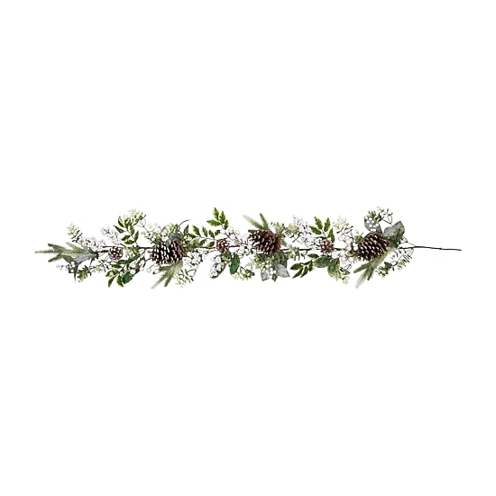 Northlight Frosted Pinecones Christmas Indoor Garland