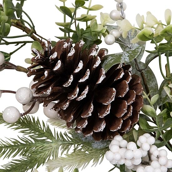 Northlight Frosted Pinecones Christmas Indoor Garland