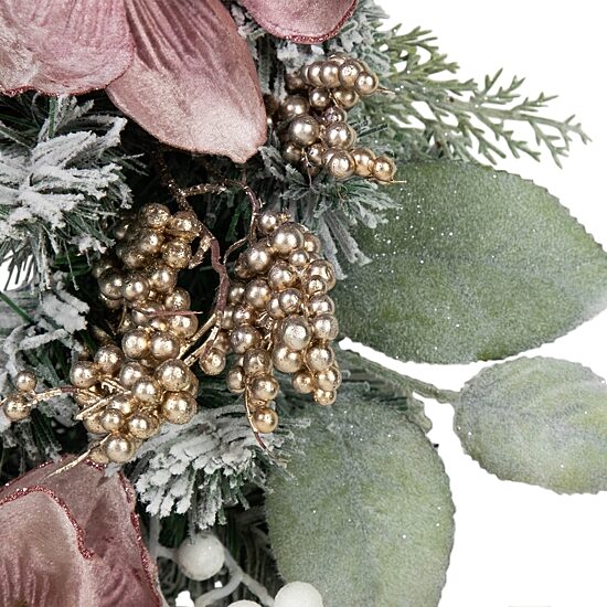 Northlight Floral And Ball  Pine Wreath