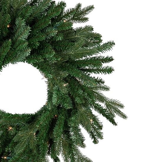 Northlight Grande Spruce Pre-Lit Wreath
