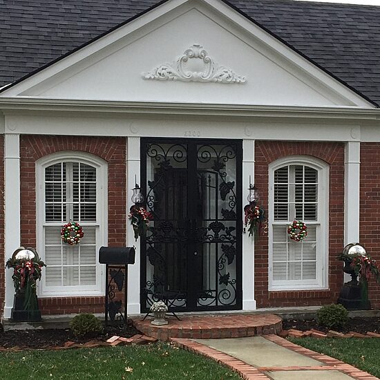 Northlight Shatterproof Ball Wreath