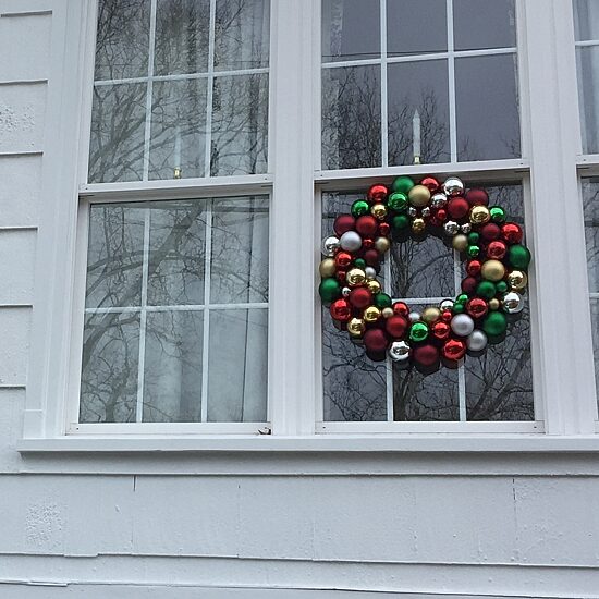Northlight Shatterproof Ball Wreath