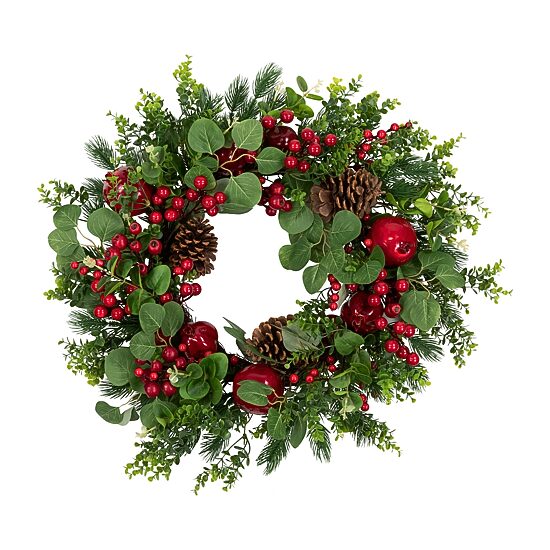 Northlight Boxwood And Pine Wreath