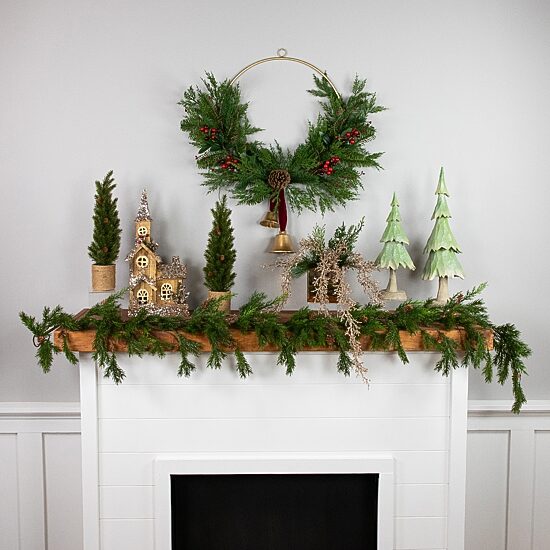 Northlight Cypress And Pine Wreath