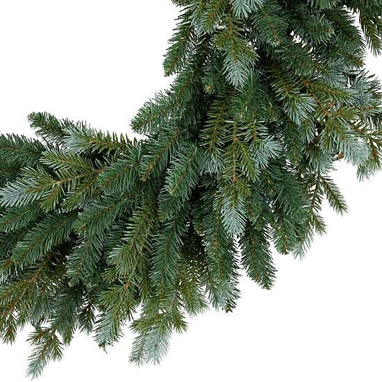 Northlight 36in Blue Spruce Unlit Wreath