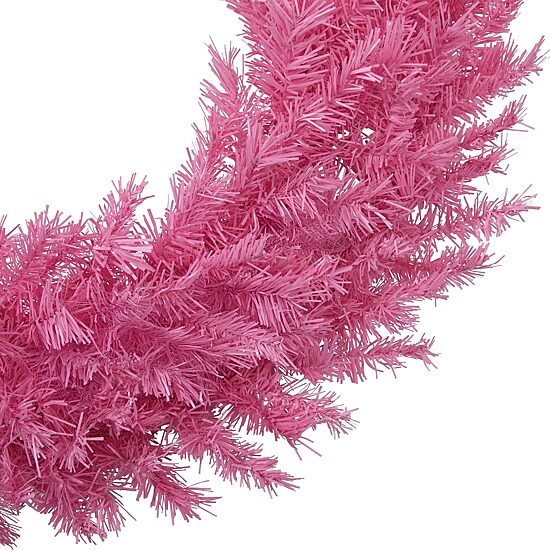 Northlight Pink Spruce Unlit Wreath