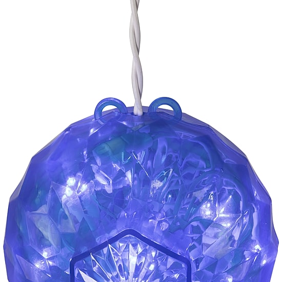 Northlight Handing Crystal Blue Led Lighted Christmas Yard Art
