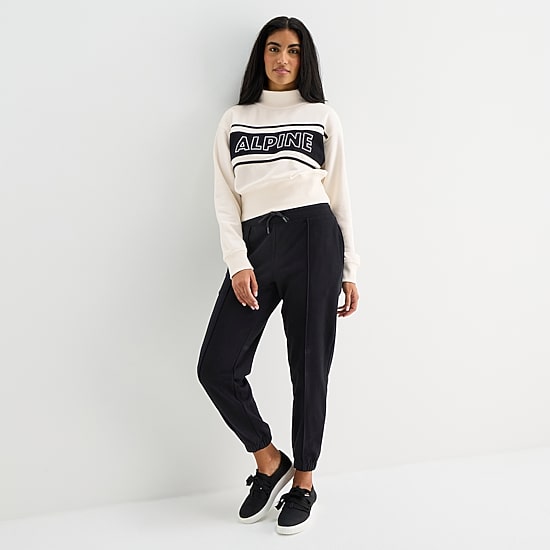Xersion Womens Classic French Terry Long Sleeve Mock Neck Top