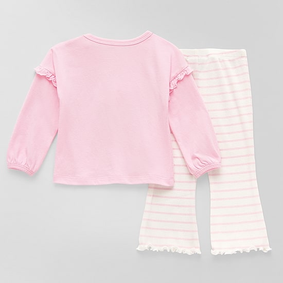 Okie Dokie Baby Girls 2-pc. Pant Set