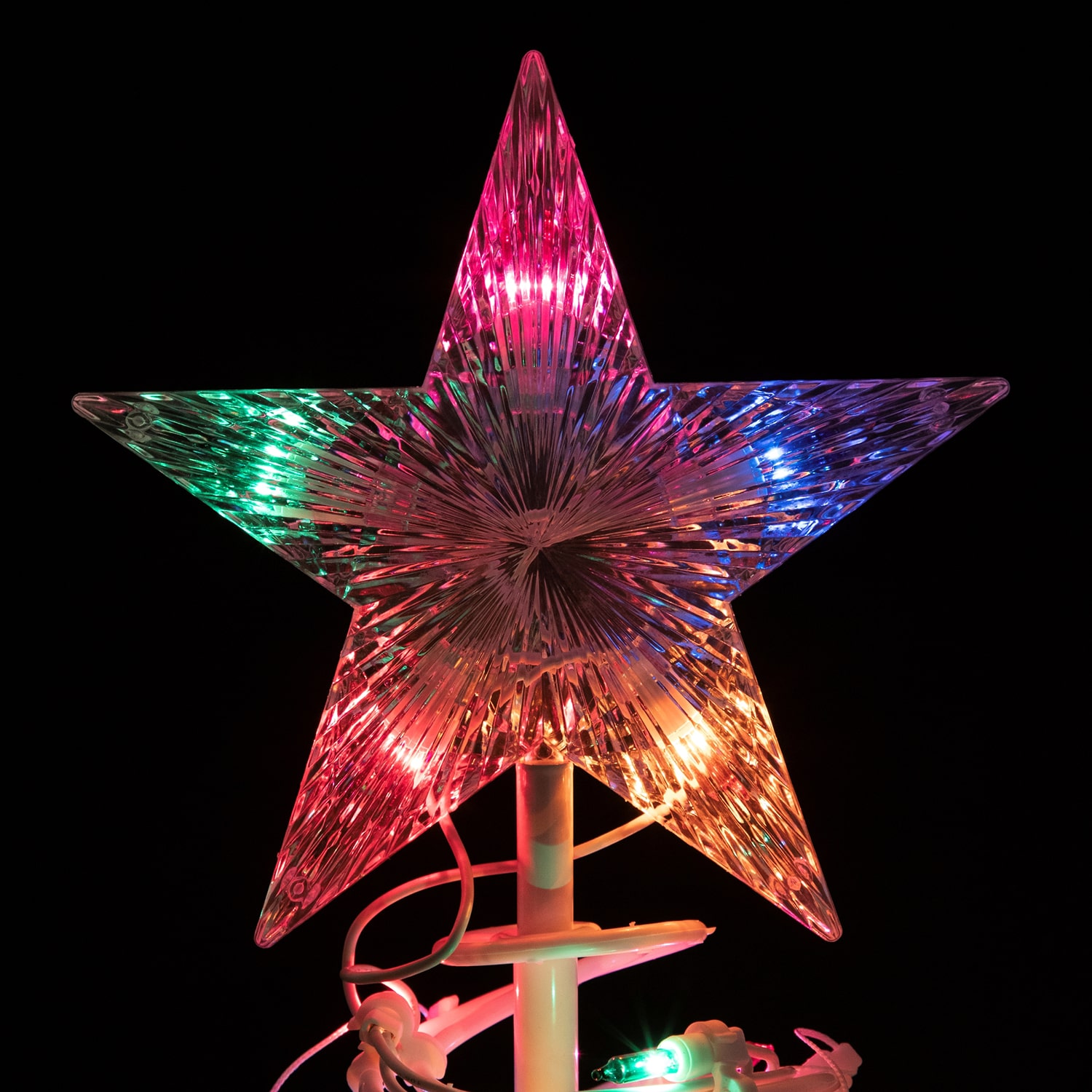 Northlight Multi Lighted Spiral Christmas Yard Art