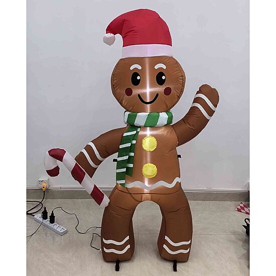 Northlight Gingerbread Man Christmas Inflatable