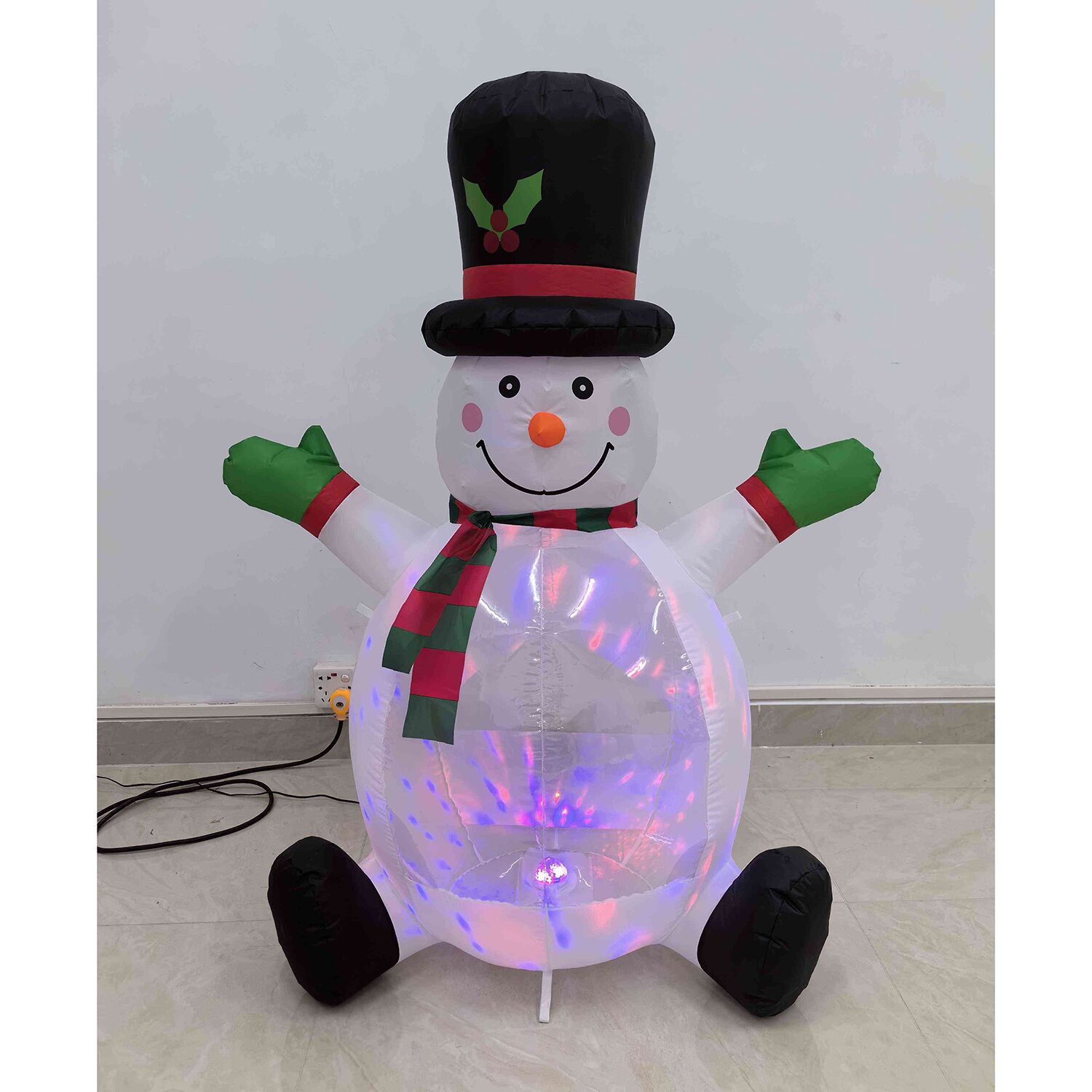 Northlight Snowman With Hat Christmas Inflatable