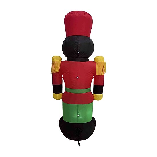 Northlight Clear Lighted Soldier Christmas Inflatable