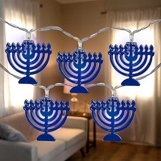 Northlight Led Menorah String Lights