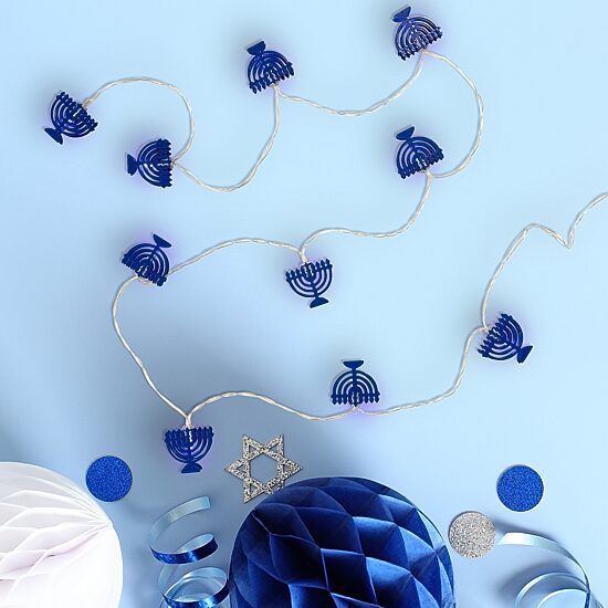 Northlight Led Menorah String Lights