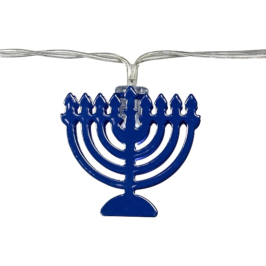 Northlight Led Menorah String Lights