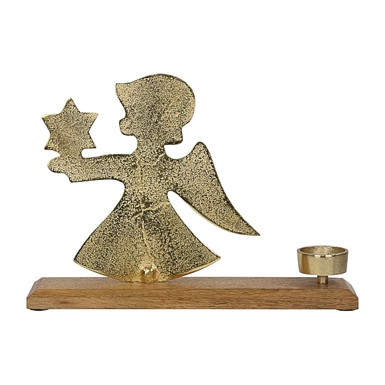 Northlight 12" Angel Tealight Candle Holder