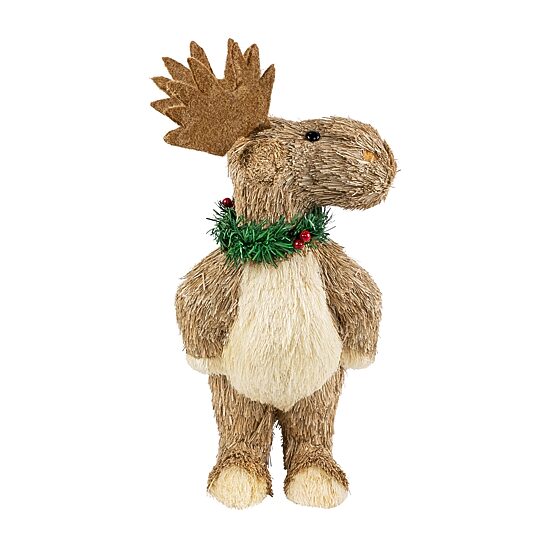 Northlight Woodland Standing Moose Christmas Tabletop Decor