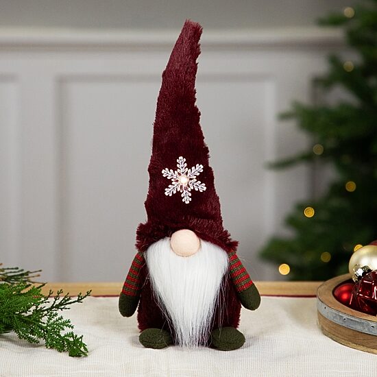 Northlight 13" Led Snowflake Christmas Gnome