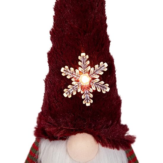Northlight 13" Led Snowflake Christmas Gnome
