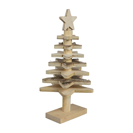 Northlight 16" Wooden Christmas Tabletop Tree