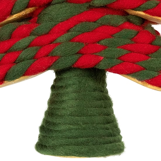 Northlight Twisted Yarn Plush Christmas Tabletop Tree