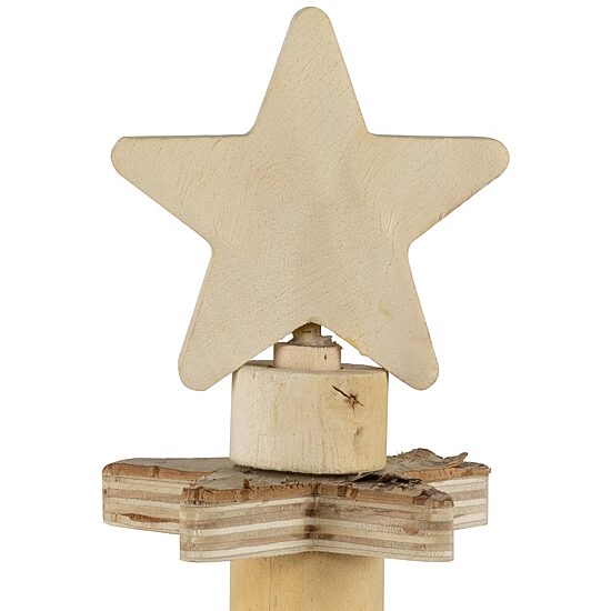 Northlight Star Cut Outs Wooden Christmas Tabletop Tree