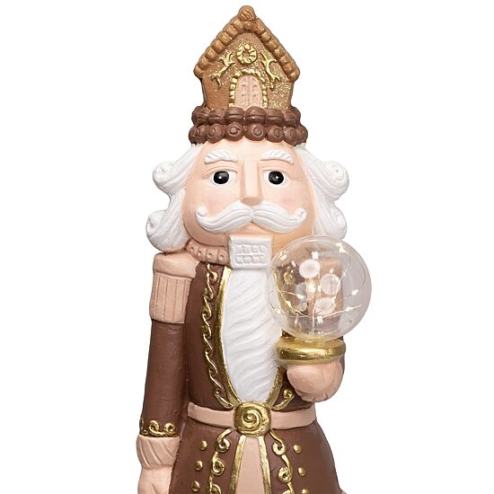 Northlight 27" Led Globe Lighted Christmas Nutcracker
