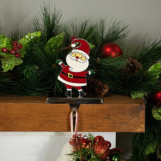 Northlight 5.5" Santa Claus Christmas Stocking Holder