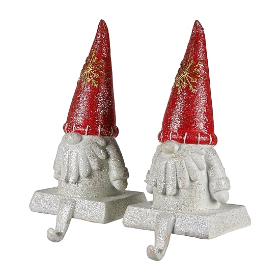 Northlight 8.25" Gnome Christmas Stocking Holder