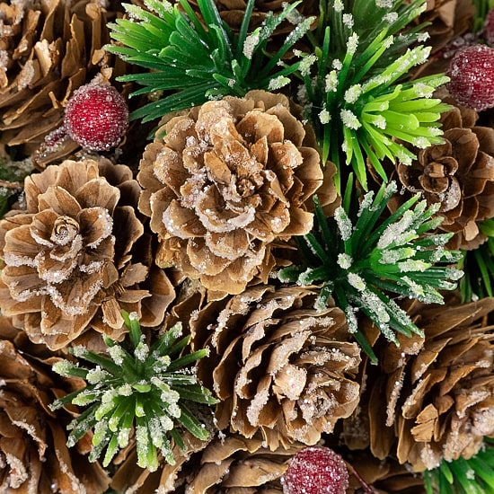 Northlight 5" Berries And Pine Christmas Ornament