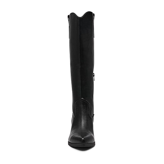 DV8 Womens Kyna Stacked Heel Cowboy Boots