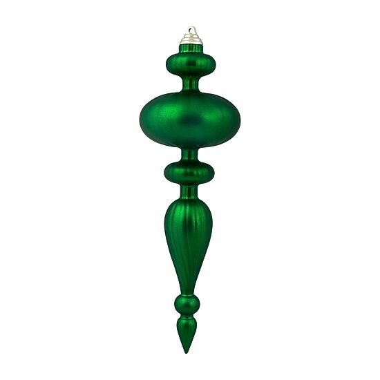 Northlight 14"  Shatterproof Finial 4-pc. Christmas Ornament