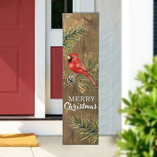 Northlight 38" Merry Christmas Wooden Christmas Yard Art