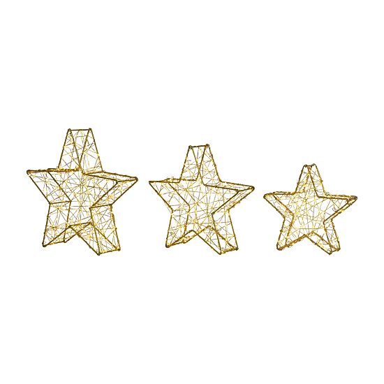 Northlight 14" Led Stars Christmas Yard Art