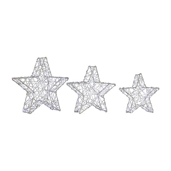 Northlight 13.75" Led Stars Christmas Yard Art