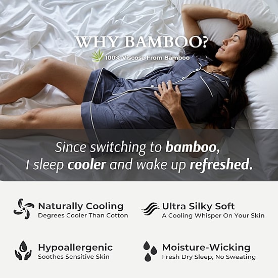 BedVoyage 300tc Rayon from Bamboo Sheet Set