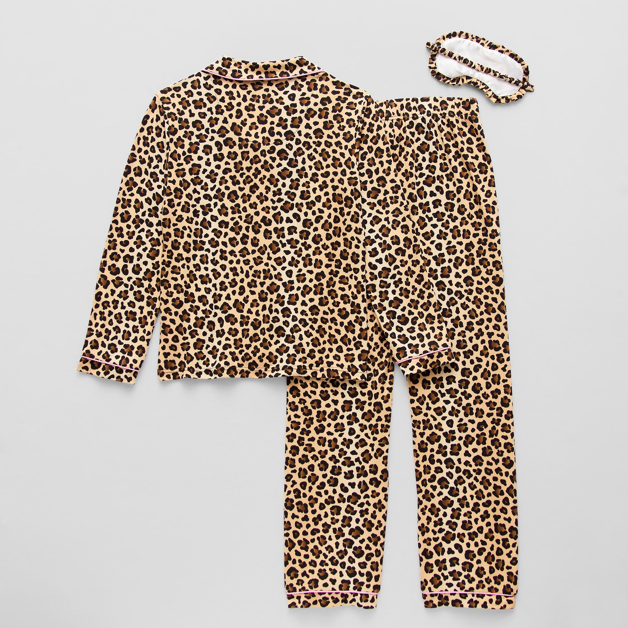 Sleep On It Little & Big Kid Girls Long Sleeve 3-pc. Pajama Set