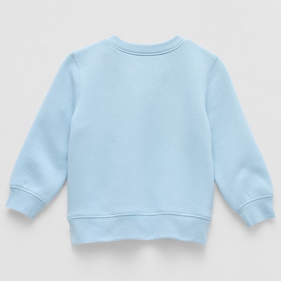 Okie Dokie Baby Boys Round Neck Long Sleeve Sweatshirt