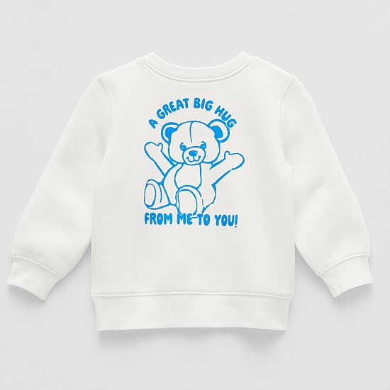 Okie Dokie Baby Boys Round Neck Fleece Long Sleeve Sweatshirt