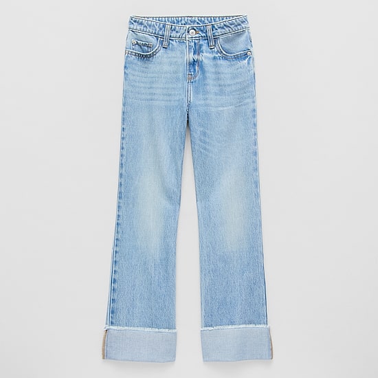 Thereabouts Little & Big Kid Girls Wide Leg Jean