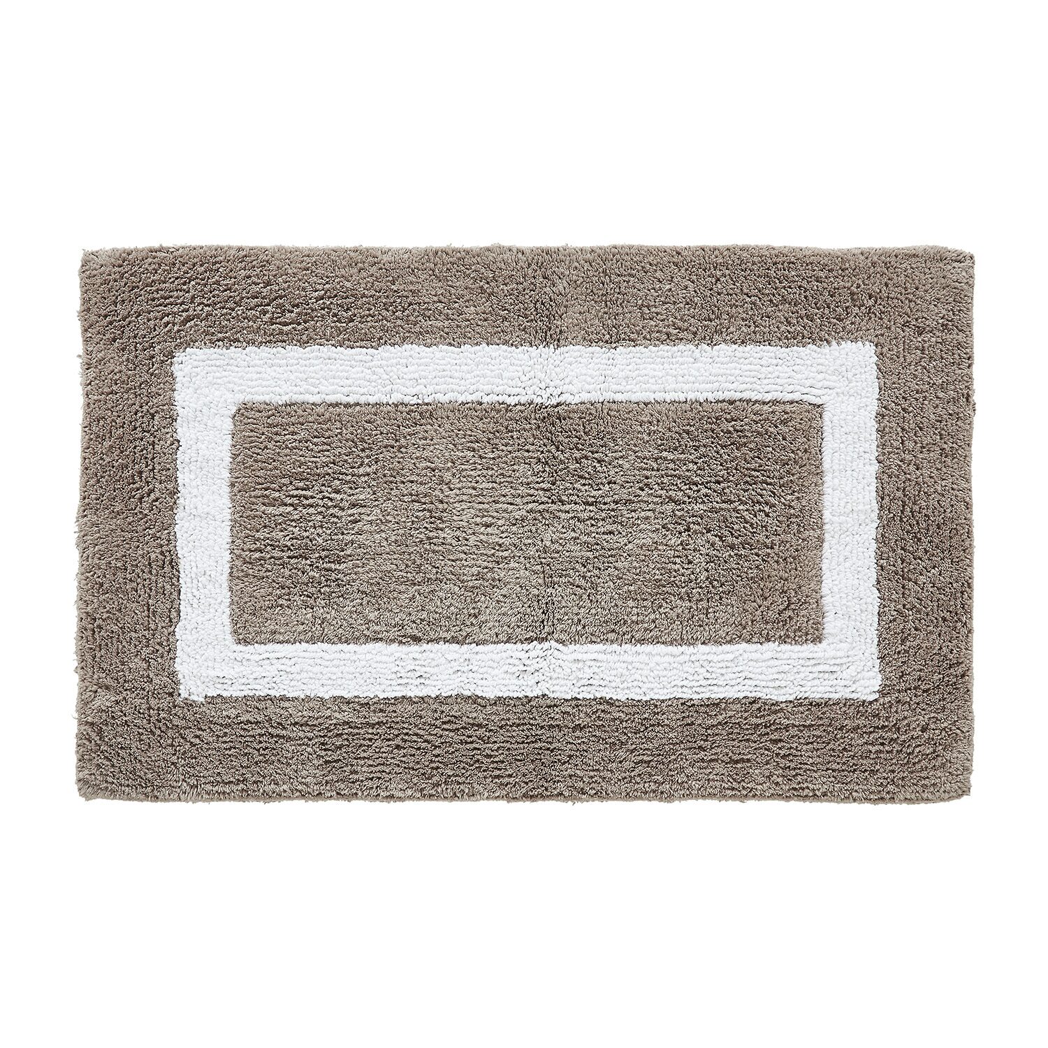 Better Trends Hotel Collection Cotton Reversible Bath Rug