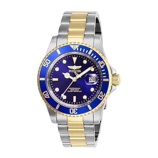Invicta Pro Diver Mens Two Tone Stainless Steel Bracelet Watch 26972