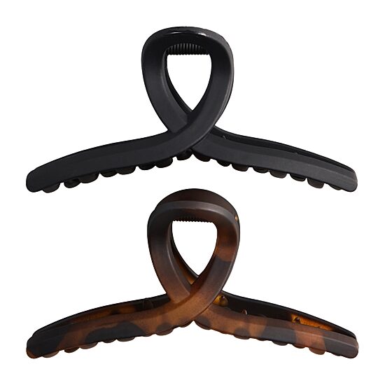 Kitsch Recycled Plastic Large Loop Claw Clips 2pc