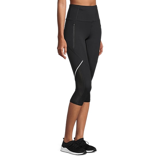 Xersion Run Womens Quick Dry Ankle High Rise Regular Fit Workout Capris